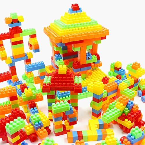 PULSBERY Big Sized Block Game Toy for 3-8 Years Old Kids Boys & Girls,Random Color,200 Piece (Building Block Toys) (B09PHLD54F) Amazon Price History, Amazon Price Tracker