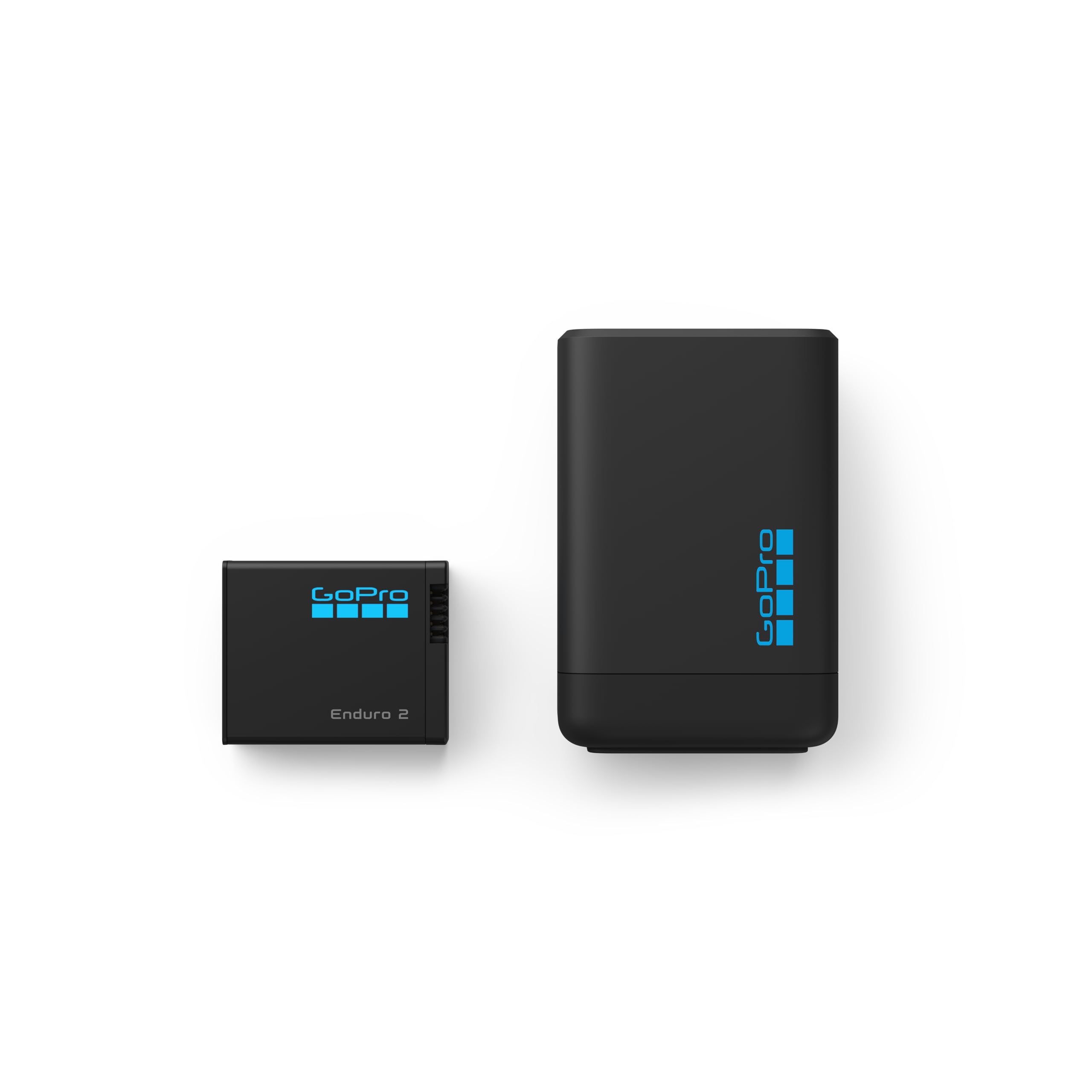 Cargador Dual de baterías GoPro + batería Enduro 2 (Serie Mission 1 + HERO13 Black) – Accesorio Oficial de GoPro
