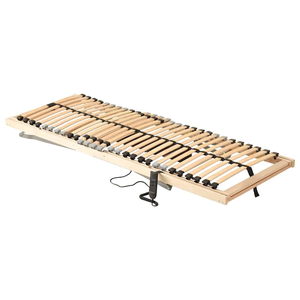 Elettrica motorizzata con telecomando letto 28 doghe 7 zone 70x200 cm