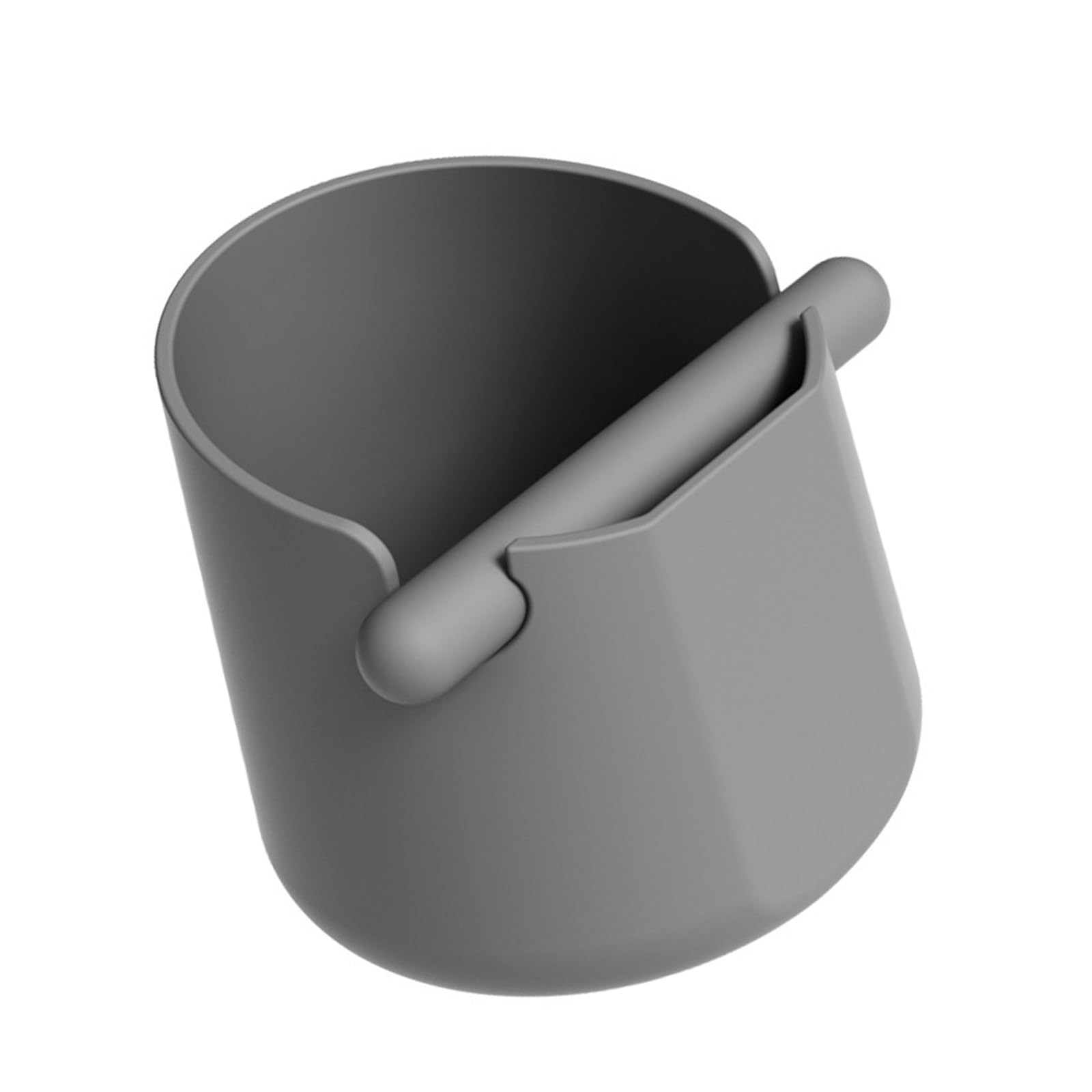 HDOYTXXM Silicone Coffee Grounds Tapper Bin Espresso Percussion Box Bucket Baristas Tool Espresso Machine Accessories Silicone Collector