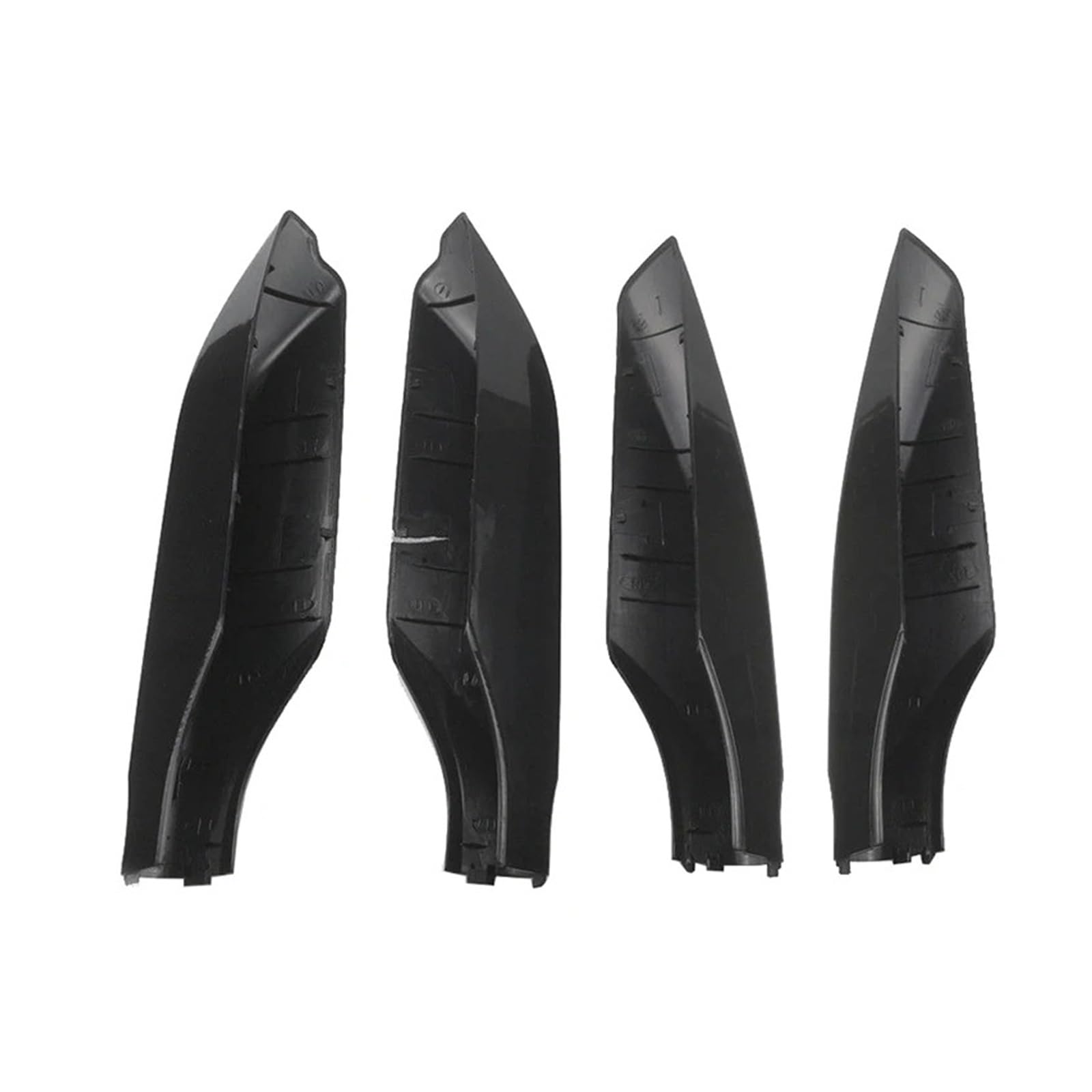 Barras Techo Cubierta Riel Techo para Toyota para Land para Cruiser Prado FJ150 2010-2018 Color Negro 4 Unidades Portaequipajes Barras
