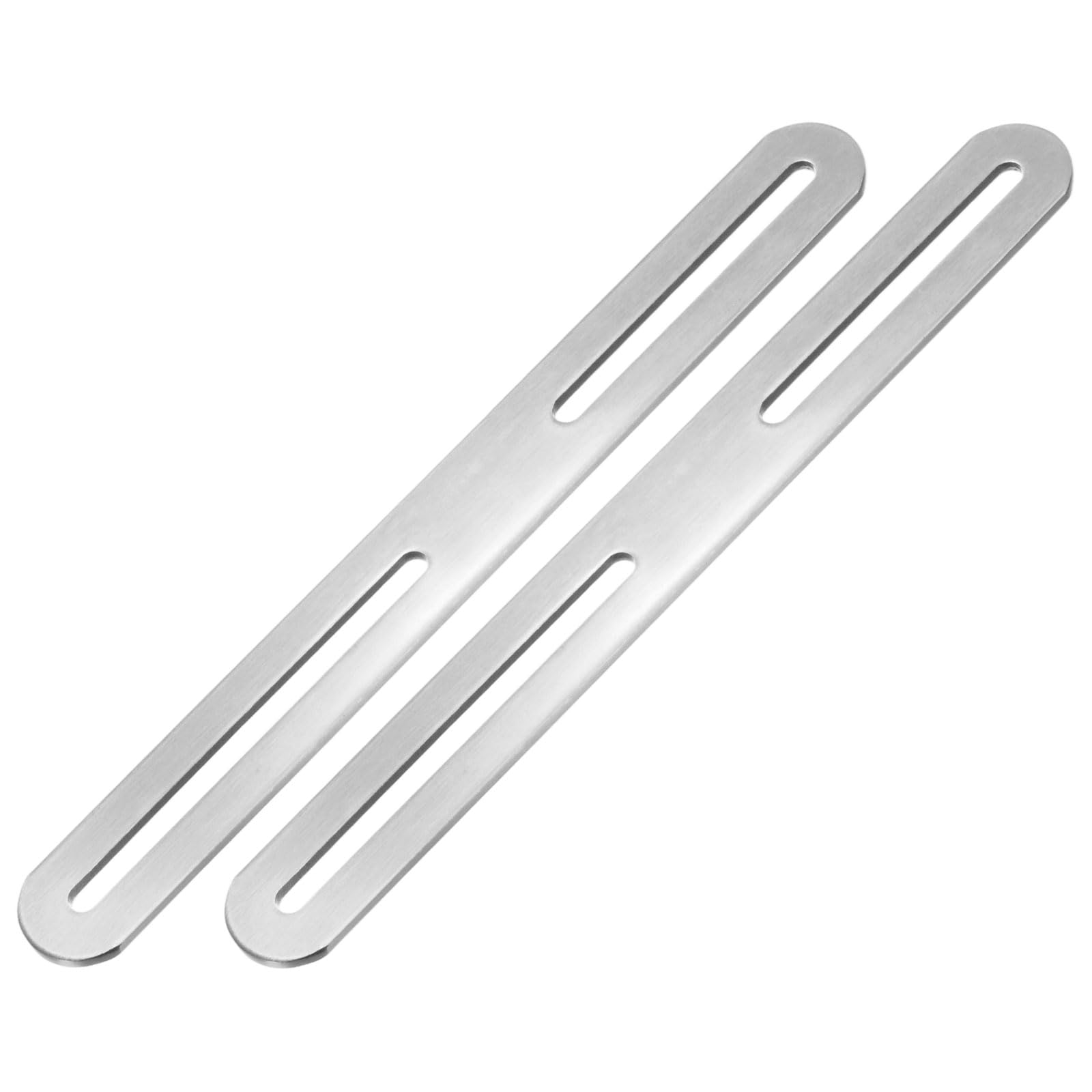 M METERXITY 2-Pack Adjustable Flat Mending Plate Support with Single Slot