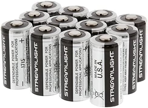 Streamlight 85177 3V Batteries, 12-Pack - 1