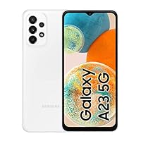 Samsung Galaxy A23 5G, Android Smartphone ohne Vertrag, 16,72 cm/6,6 Zoll TFT Display, 5.000 mAh Akku, 64 GB/4GB RAM, Handy in White, inkl. 30 Monate Herstellergarantie [Exklusiv bei Amazon]