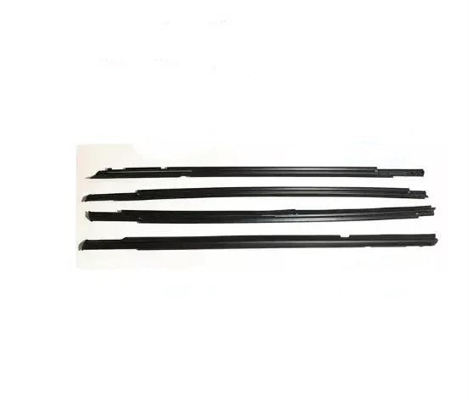 FUNFOB Fenster- und Türdichtungen Autos 4 Stück Außenfenstergummi Für VW Für Golf 6 MK6 Für GTI R GTD Standard 2008–2013 Dichtungsdichtung Autotür Türdichtung