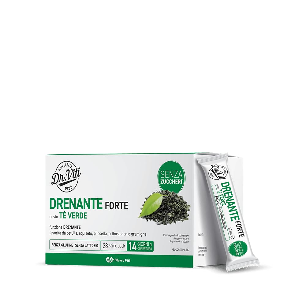 Dr. Viti DRENANTE FORTE TÈ VERDE 28 Stick Pack