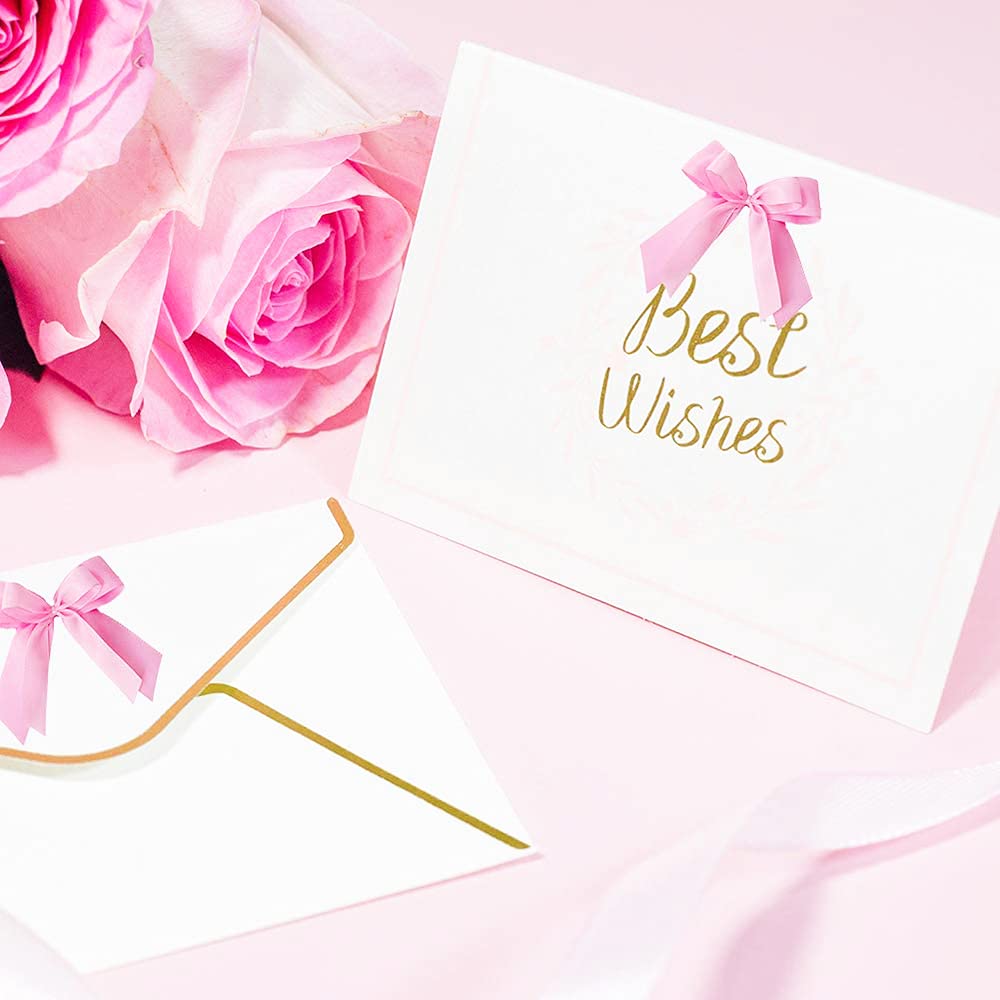Lot 4 Rouleaux Ruban Satin Rose 20mm X 22.9m - 4 Nuances De Rose - Pour Emballage Cadeaux, Décoration Mariage, DIY