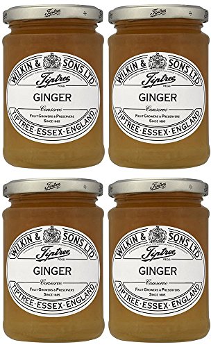 Paquete de 4 unidades - Tiptree - Ginger Conservar | 340 g | Paquete de 4 unidades