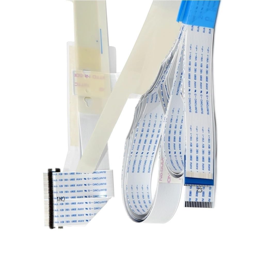 Kable głowicy drukującej DX7 do głowicy drukarki Stylus 3880 3800 3850 3885 3890 F177000 F196000 głowica drukarki 17/34 piny części zamienne (nowy kabel głowicy drukującej)
