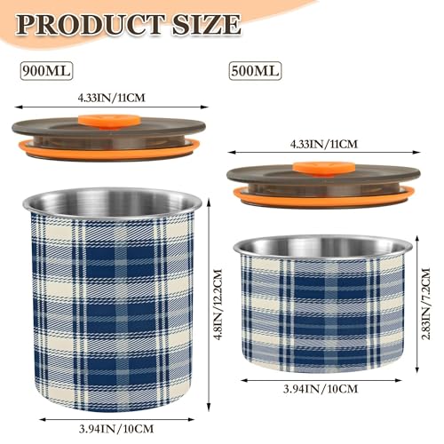 Envase Hermético Para Café De Acero Inoxidable 17 oz miniatura 3
