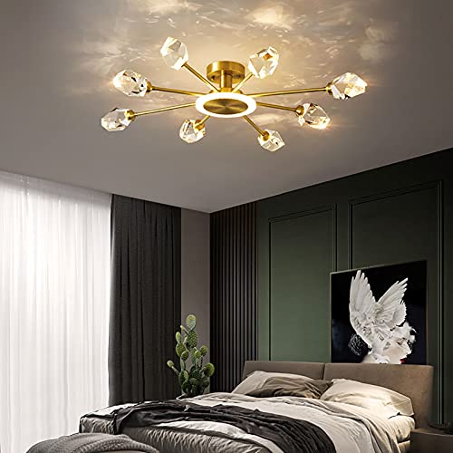 Plafond lighttures dimmable or 117cm pour un éclairage ajustable