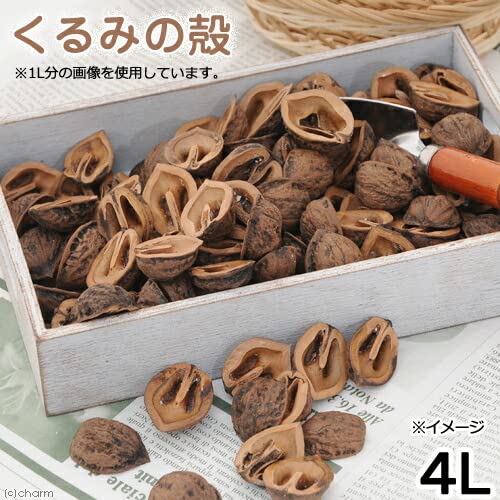 Amazon | くるみの殻 4L ガーデニング 敷材 マルチング材 装飾 | 用土