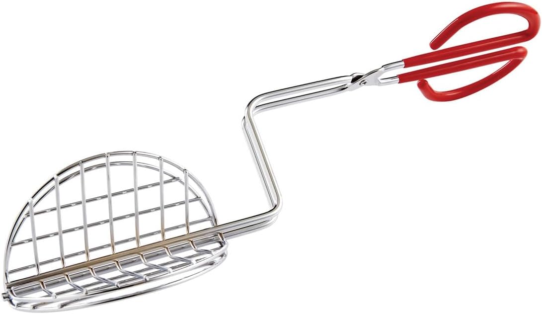 HIC Kitchen Taco Shell Tong, Steel, For Making Homemade Taco Shells