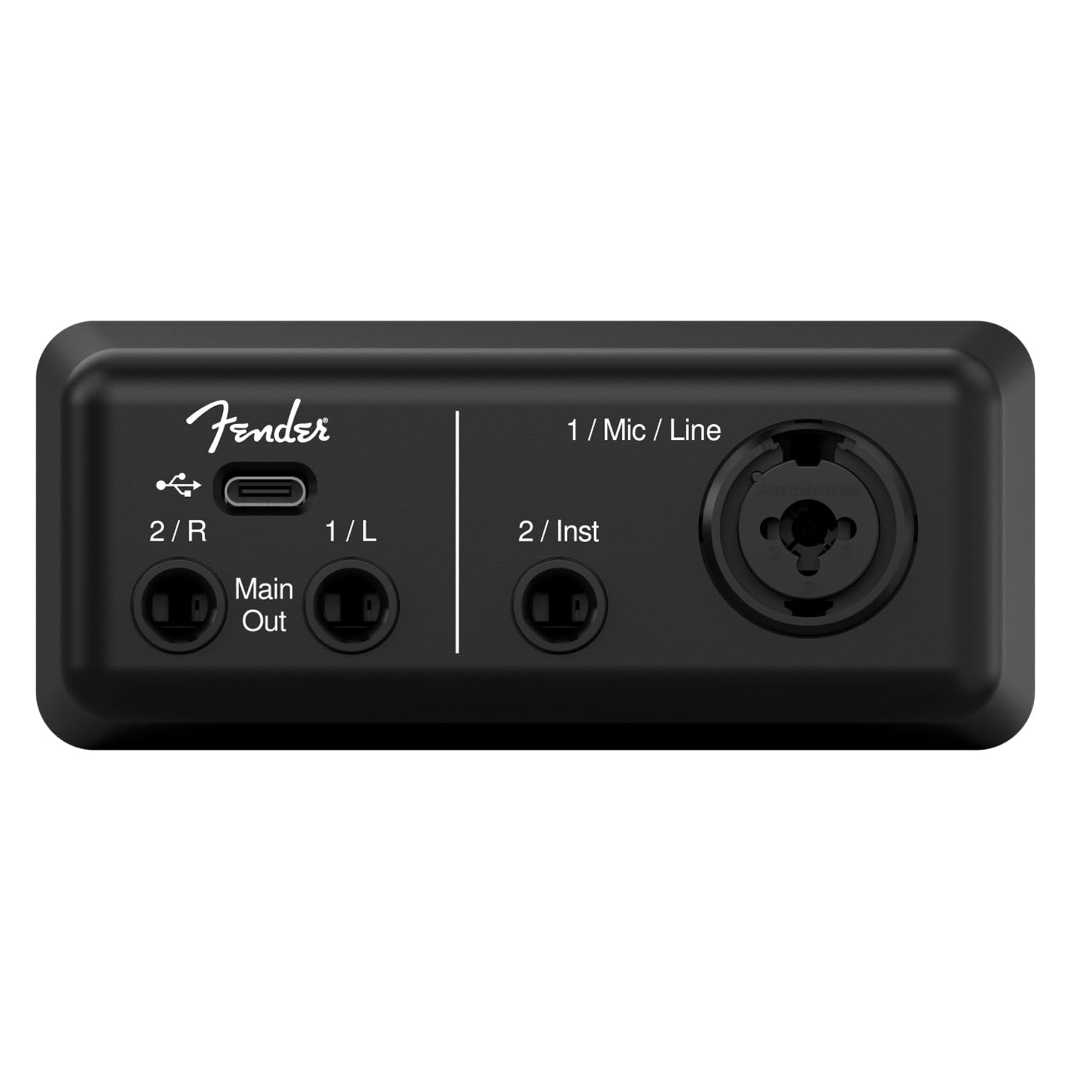 Fender AudioBox Go - Interfaz de audio USB-C de 2 canales con cable jack keepdrum