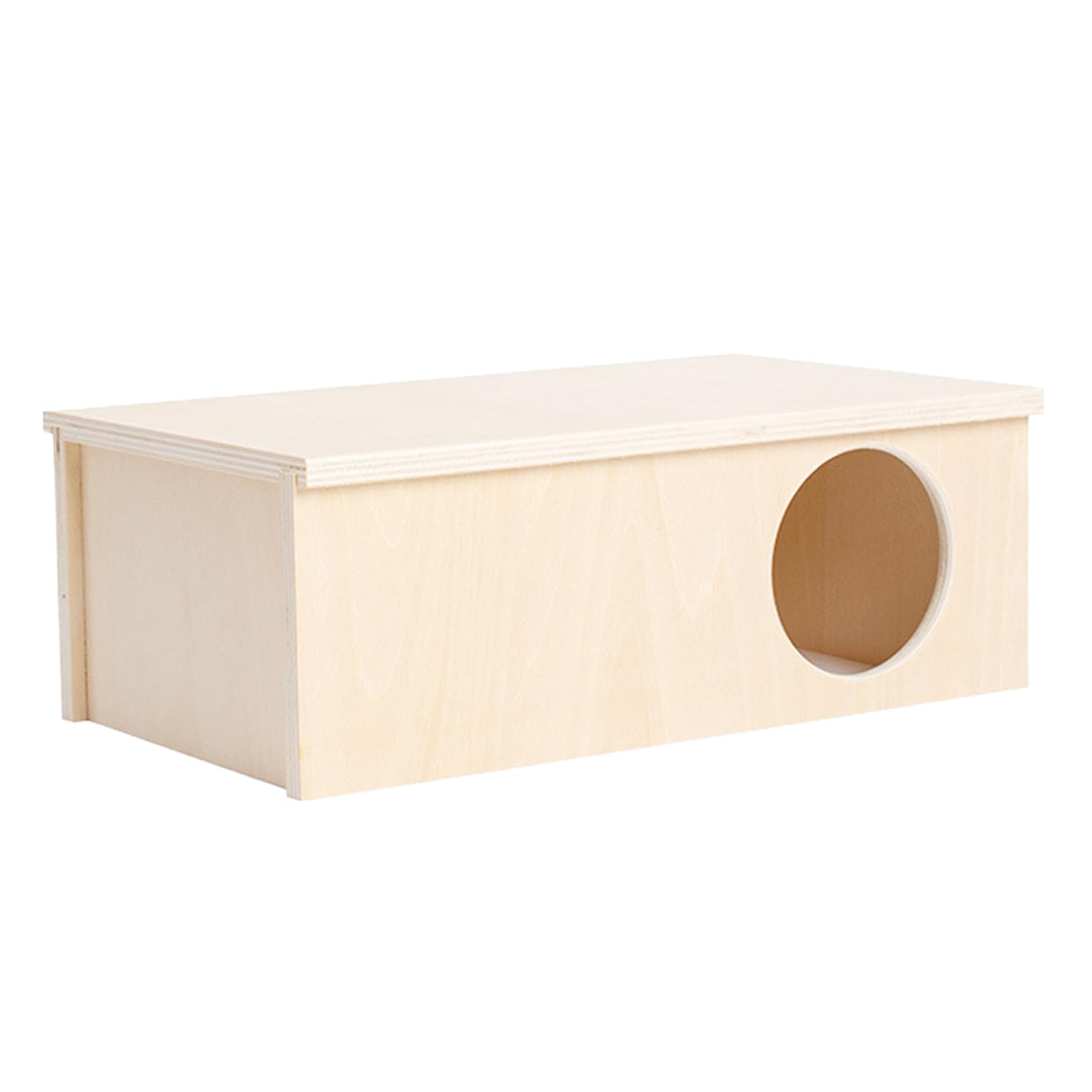 Cachette en bois pour hamster parfaite pour le repos nocturne
