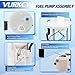 Vurkcy Electric Fuel Pump Module Assembly Compatible with 2007 2008 2009 2010 2011 Toyota Camry L4 2.5L & L4 2.4L, Replace OEM E8937M, P76796M, FG1170