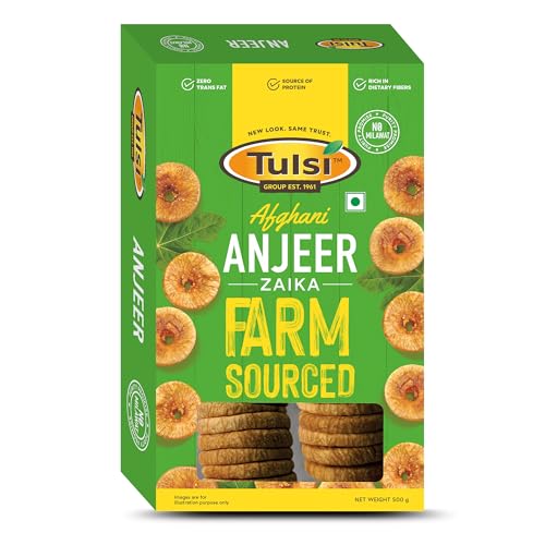 Image of Tulsi Dry Figs Dried Anjeer Zaika 500 gms