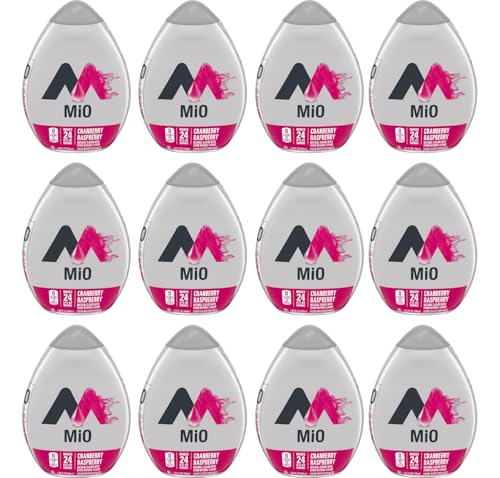 Image of MiO Sugar-Free Cranberry Raspberry Naturally Flavored Liquid Water Enhancer 12 Count 1.62 fl oz