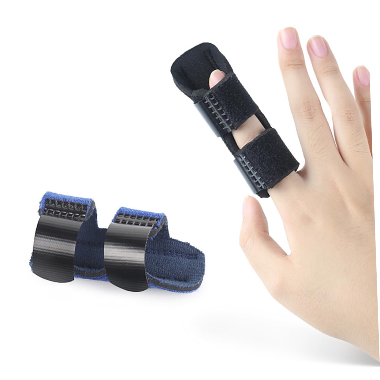 HAPINARY 1pc Splints and Braces Clip Board Thumb Middle Extension Support Brace Brace for Pointer Support Black