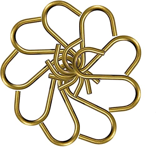 Topind 20 Pack 2.4In S Hooks, Steel S Hanging Hooks Heavy Duty Hooks Hanger For Kitchen Work Shop Bathroom Garden, Pan Pot Rack Hooks, Closet Hooks, Hanging Plants, Cups, Jeans #TOP6