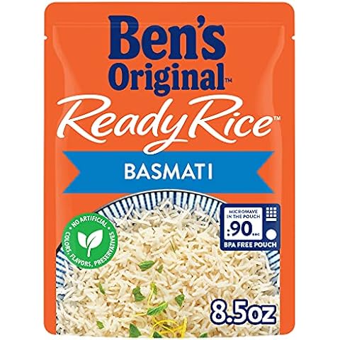 BEN'S ORIGINAL Ready Rice Basmati Rice, Easy Side Dish, 8.5 oz Pouch Cover