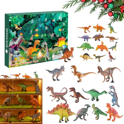 Calendrier de l'Avent dinosaure 3D : le cadeau idéal pour votre épouse, fils ou fille