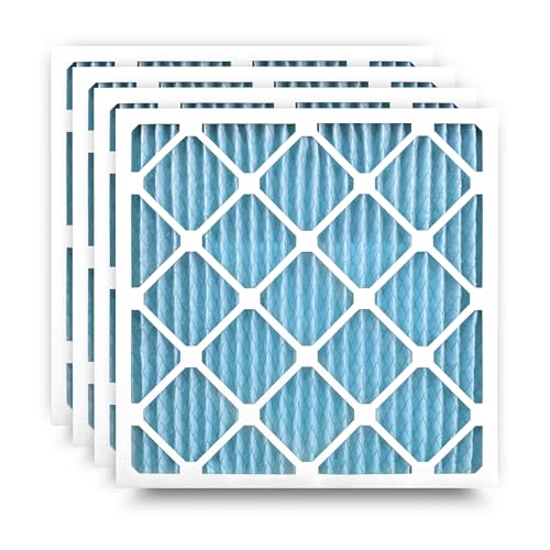 Filter-Monster 20x20x1 Ultimate Defense MERV 13 Pleated HVAC Air Conditioner Furnace Replacement Air Filter, 4 Pack (Actual Filter Dimensions 19.5 x 19.5 x .75 inches)