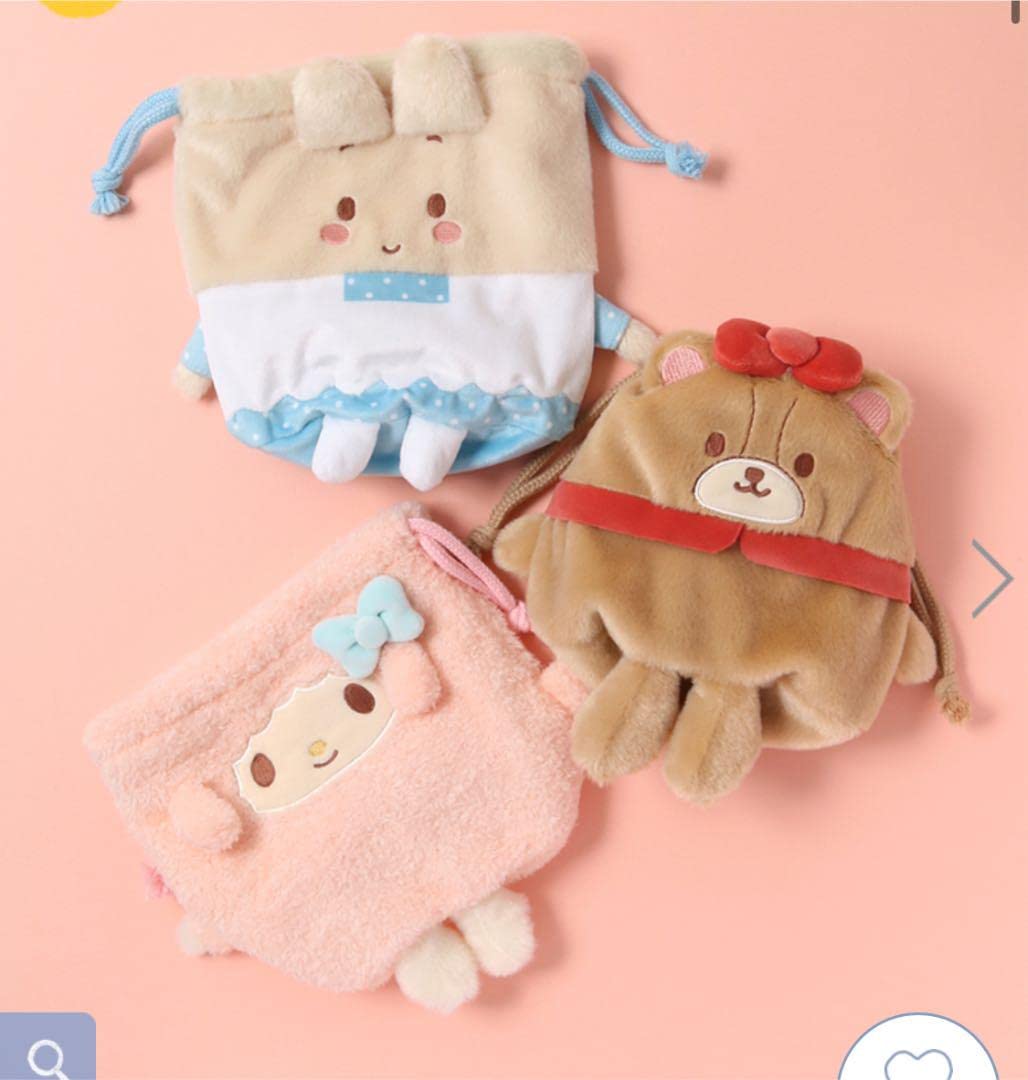 Amazon.co.jp: タイニーチャム 巾着ポーチ サン リオ ブルーブルーエ