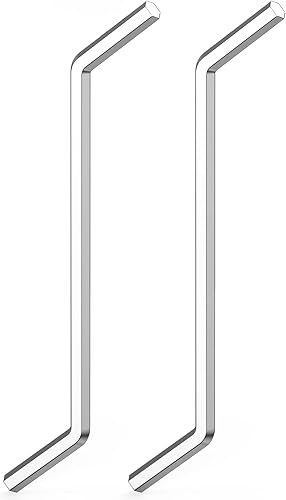 Ullnosoo Llave de eliminación de basura, paquete de 2 llaves Allen para eliminación de basura compatible con InSinkErator para desatascar el