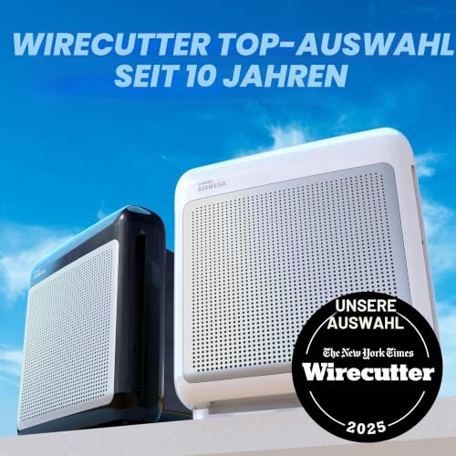 Coway Airmega 200M True HEPA und Aktivkohle-Luftreiniger, AP-1518R, Weiß – Ansicht 3