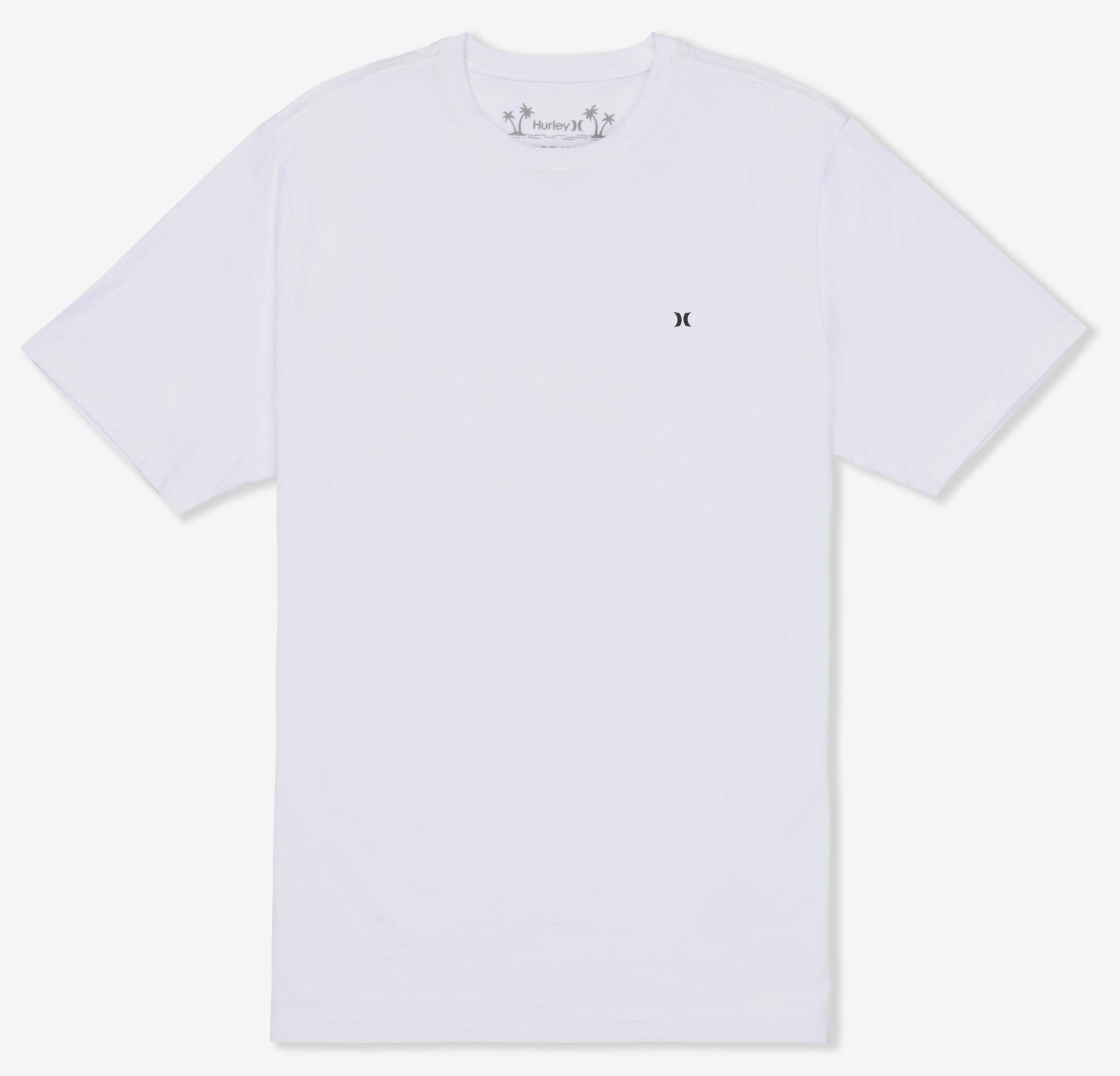 Hurley Mens Icon Tee T-Shirt, White, M EU