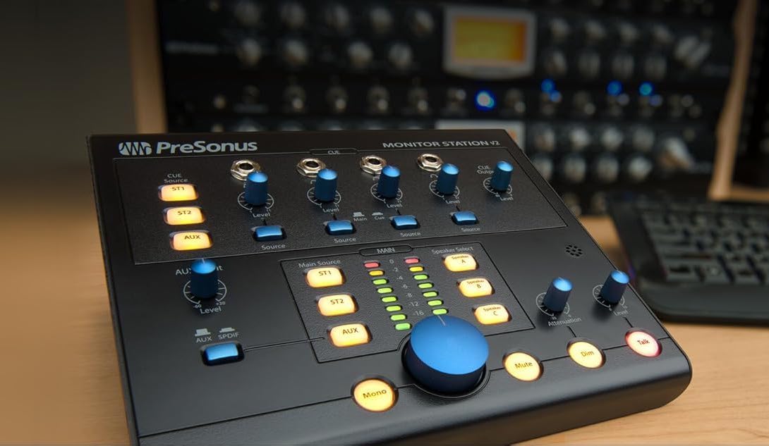 DTM・DAW PreSonus Monitor Station V2 Amazon.com: PreSonus Monitor Station V2 Desktop Studio