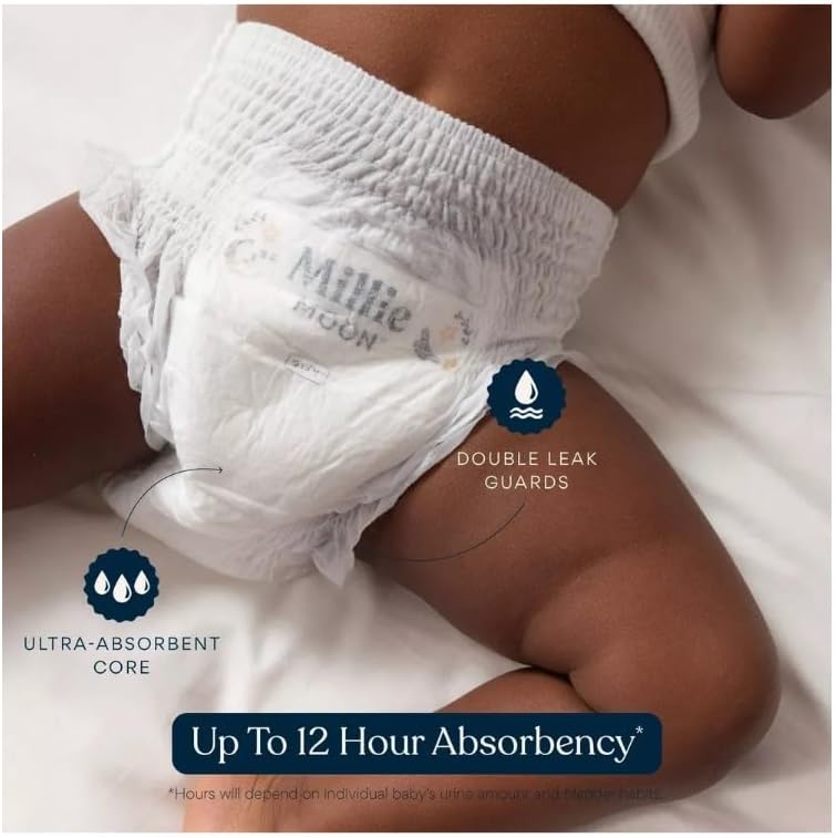 Millie Moon Unisex Training Pants ~ (Size-4T-5T and Count-56) ~ Diaper Weight Range: 35+ Lbs.