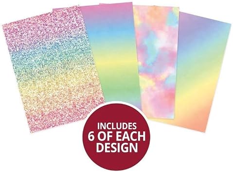 HunkyDory Crafts Essential Paper Packs - Rainbow Rays