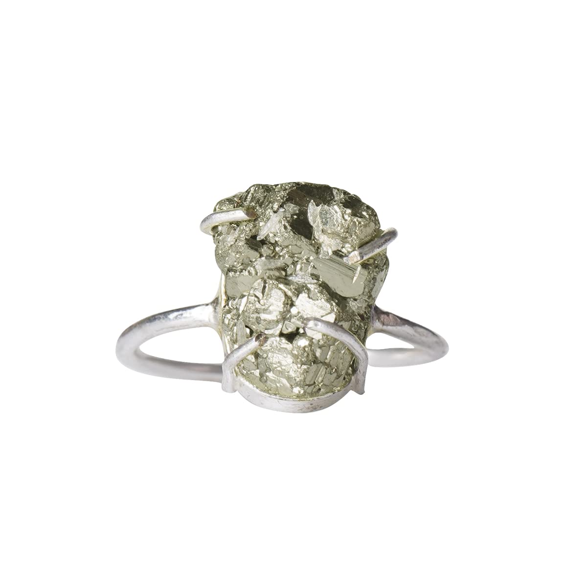 9Dzine Healing Crystal Pyrite Cluster Finger Ring From Peru Pyrite Stone Original Natural Pyrite Cluster Stone Boho Ring for Women & Girls Men Jewelery Adjustable (B0BRFWW9K4) Amazon Price History, Amazon Price Tracker