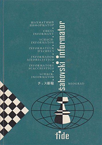 Chess Informant - ISSUE 24 : Amazon.ca: Livres