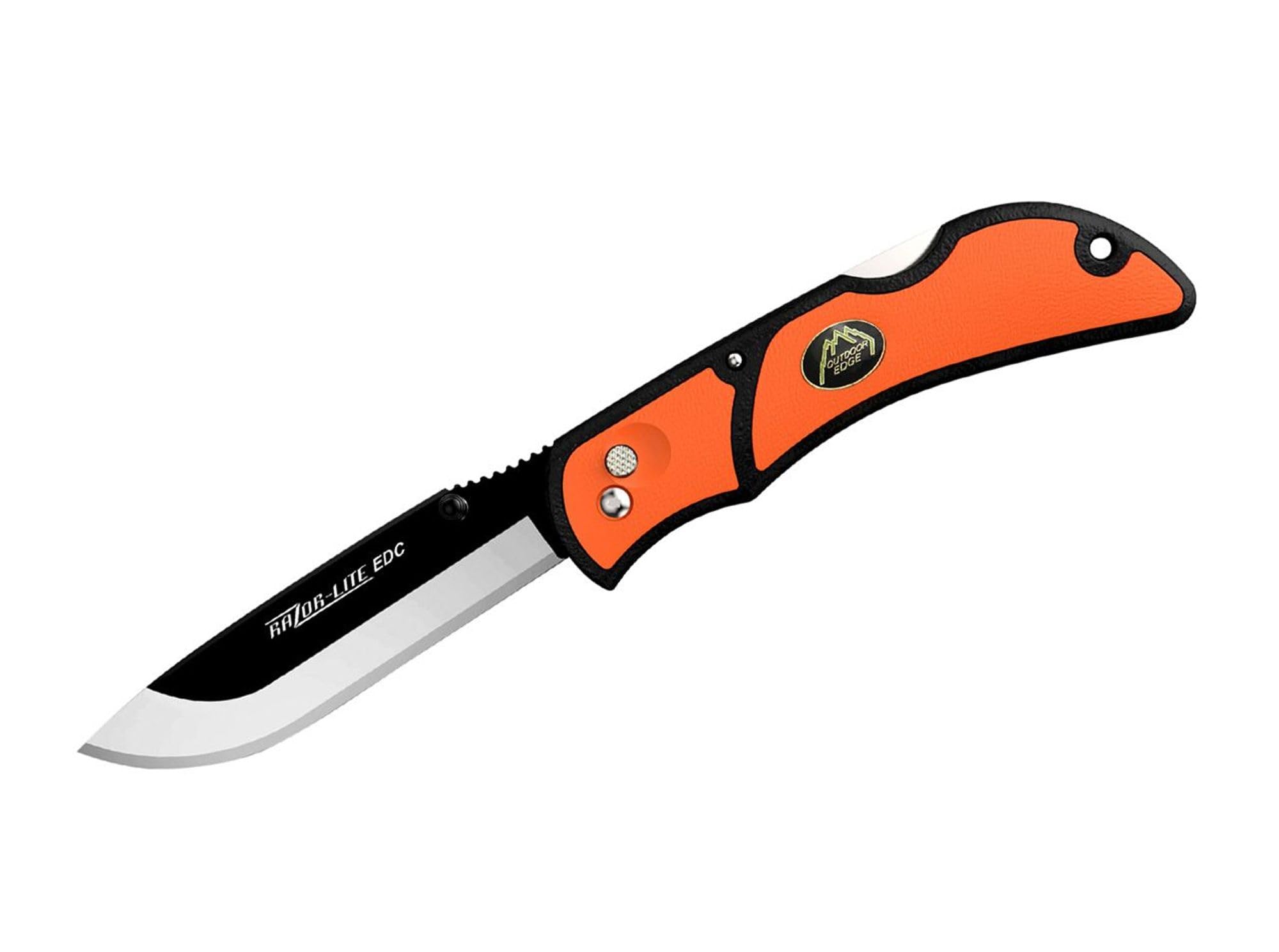 OUTDOOR EDGE Unisex – Erwachsene Razor Lite EDC Orange Blister Taschenmesser, 20.32