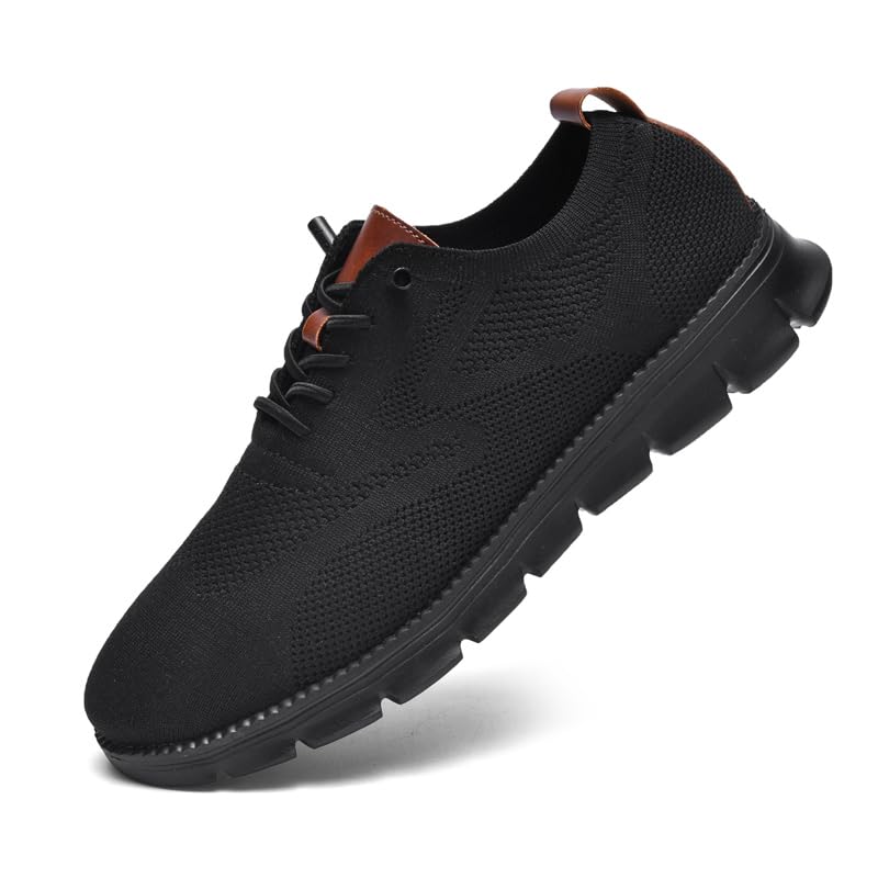 Wearbreeze Men’s Business Casual Oxford Sneakers – Lightweight Lace-Up Dress Shoes for Work, Travel & Daily Commute2