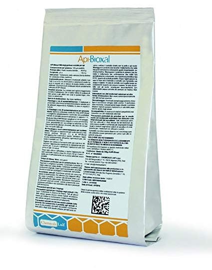 API-BIO-XAL - Busta da 350 grammi per 100 arnie - Trattamento contro la Varroa - Apicoltura