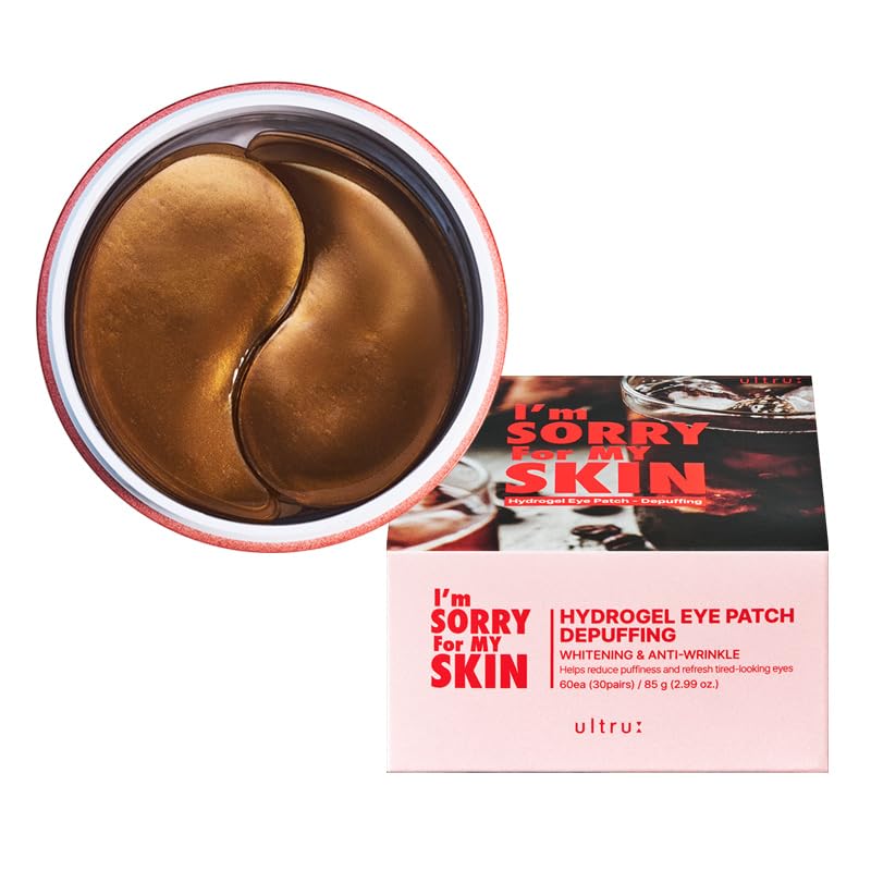 IM SORRY FOR MY SKIN - HYDROGEL EYE PATCH WHITENING & ANTI-WRINKLE (60 Patches) 30 Pairs - 85 g