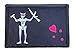 Blackbeard Goon Flag Morale Patch Removable Hook and Loop for Molle Gear, Operator Hat, Rucksack, Pack Bag, Backpack, Made in The USA