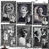 Photo Gallery tewwceo 6 pezzi decorazioni per ritratti horror di halloween, 3d che cambia il viso immagini horror in movimento cornice ritratto, halloween cornice per foto spaventosa, decorazione di halloween Photo Gallery tewwceo 6 pezzi decorazioni per ritratti horror di halloween, 3d che cambia il viso immagini horror in movimento cornice ritratto, halloween cornice per foto spaventosa, decorazione di halloween