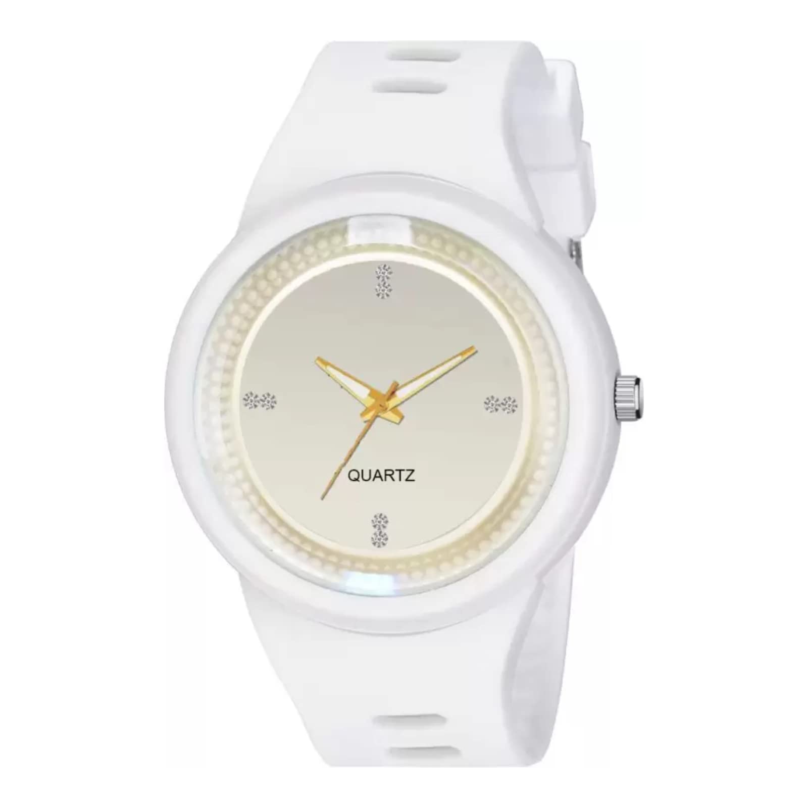 TEKZIE Latest Unique Look Round Analog Watch for Men (Pack of 1) (White) (B0BNNXLYH7) Amazon Price History, Amazon Price Tracker
