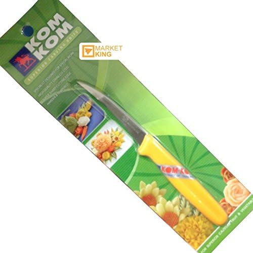 Fruit & Vegetable Thai Carving Knife Knive Moon Curve Art Carve Authentic Sharp and Durable New