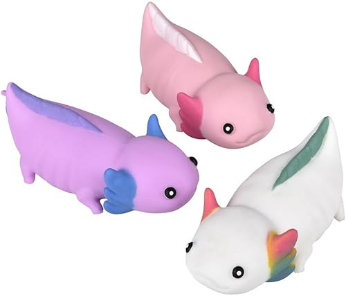 Juguete sensorial para aliviar el estrés de axolote (arena elástica)