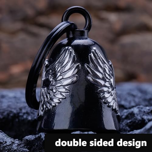 Image of Motorcycle Cross Bell - Key Chain Biker Bells Protect the Rider - Accessories