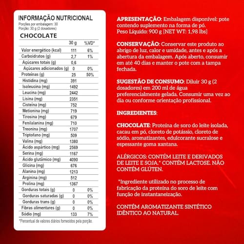 Whey Protein Integralmedica Iso Triple Zero Chocolate 900g Pote