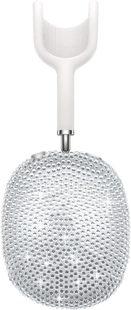 Crystal Cover for Airpods Max, Bling Rhinestone Apple Headphone Case Sparkling Cute Glitter Airpod pro max Ear Covers Protective Accessories - Image 6