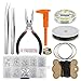 Produktbild Comius Sharp Schmuckherstellungs-Set, Schmuckherstellung Kit, DIY Schmuck Basteln mit Zangen Set, Schmuckherstellung Set, Schmuck Basteln Set, Schmuckherstellung Zubehör Kit