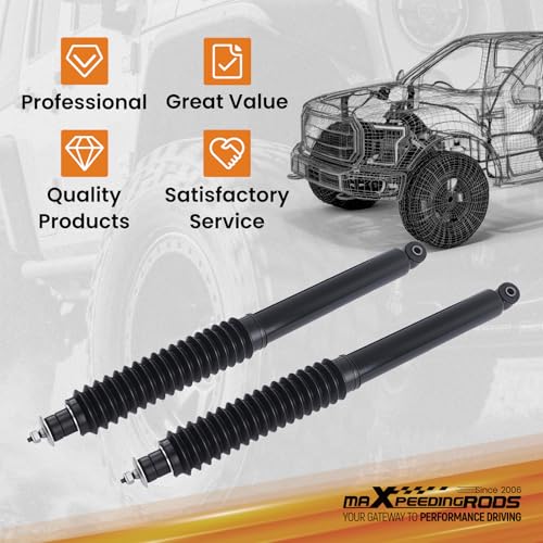 maXpeedingrods 0.5-2.5" Front Shocks for Jeep Wrangler JK JKU 2007-2018 by maXpeedingrods - Used condition - Image 6